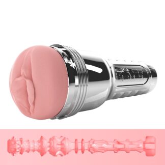 Fleshlight Quiver Vibrating Masturbator - Silver