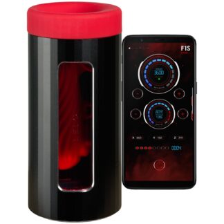LELO F1S V3 XL Pleasure Console Masturbator - Red