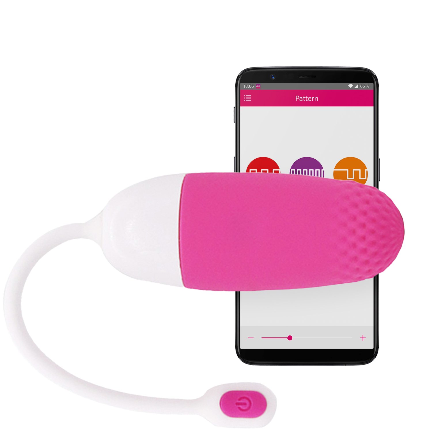 Magic Motion Vini App-Controlled Egg Vibrator - Rose