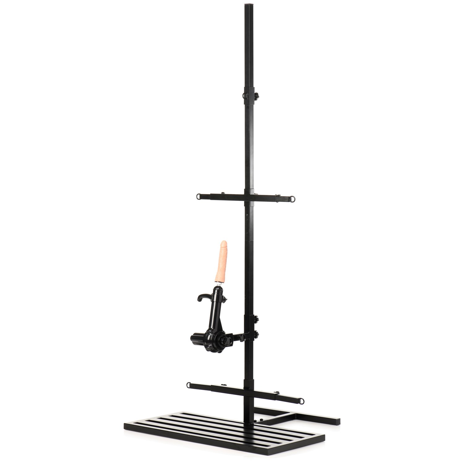 Master Series Ultimate Enforcer Forced Orgasm Tower with Sex Machine - Black