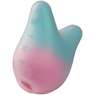 Satisfyer Mermaid Vibes Air-Pulse Clitoral Suction Vibrator - Blue