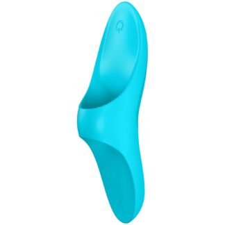 Satisfyer Teaser Finger Vibrator - Turquoise