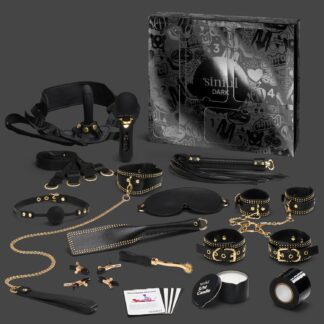 Sinful Dark BDSM Couples Box - Black
