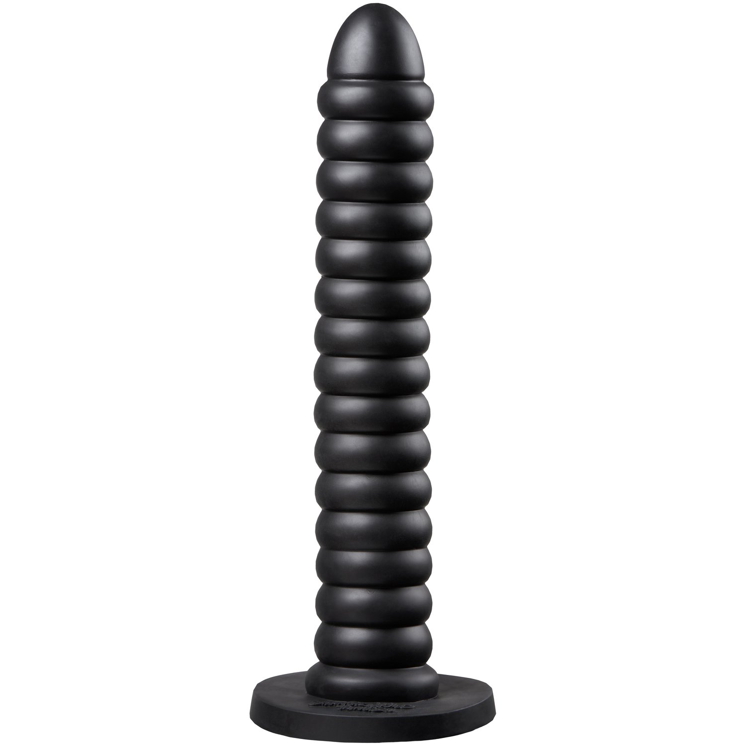 Strange & Wild Things Three Anal Dildo - Black