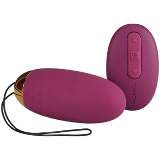 Svakom Elva Remote Control Love Egg - Bordeaux