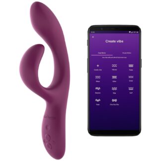 We-Vibe Nova 2 Rabbit Vibrator - Bordeaux