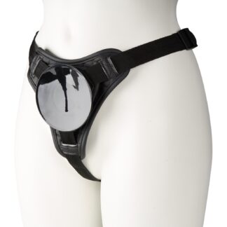 Willie City Suction Cup Strap-On Harness - Black