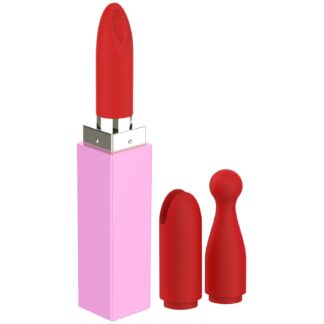 Xocoon Sealed With A Kiss Lipstick Stimulator - Red